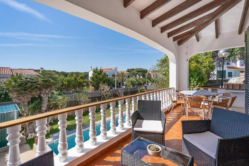 S'Auba Villa Exclusiva Con Piscina Privada De Agua Salada Y Horno De Pizza Es Mercadal Exteriör bild