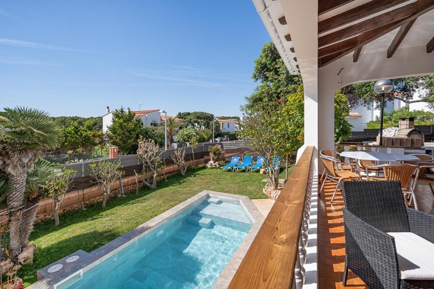 S'Auba Villa Exclusiva Con Piscina Privada De Agua Salada Y Horno De Pizza Es Mercadal Exteriör bild